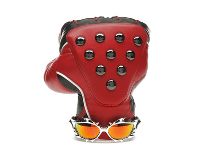 Gentle Monster x Tekken 8 Inferno CS1 Sunglasses Silver Red