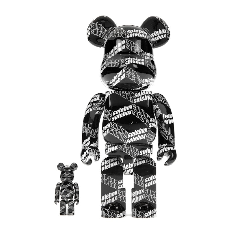 Bearbrick x Solebox Pattern 100% & 400% Set