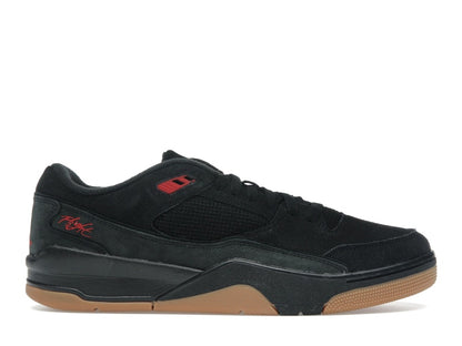 Jordan Flight Court Black Red