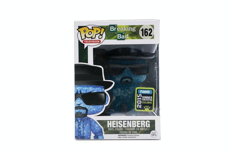 Funko Pop! Television Breaking Bad Heisenberg (Blue Crystal) Summer Convention Exclusive Figure #162