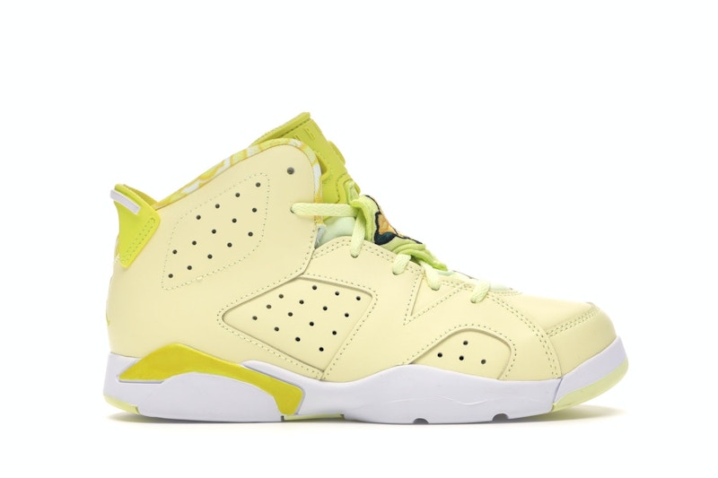 Jordan 6 Retro Dynamic Yellow Floral (PS)