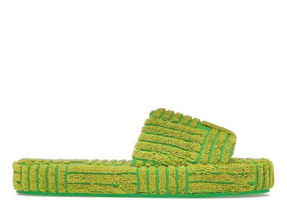Bottega Veneta Resort Geometric Sandal Parakeet Kiwi