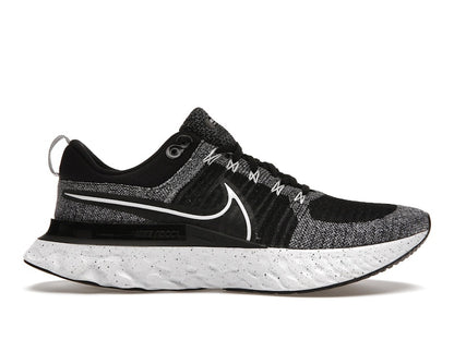 Nike React Infinity Run Flyknit 2 White Black
