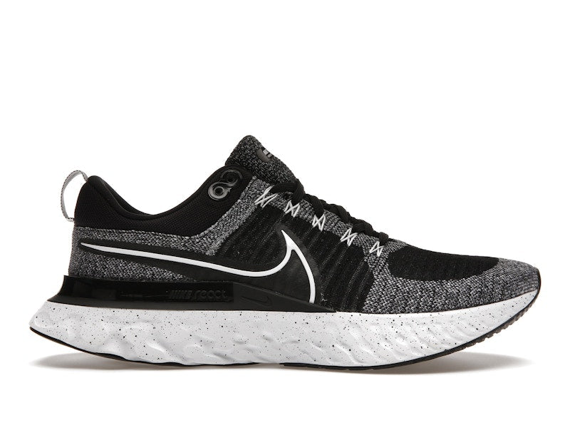 Nike React Infinity Run Flyknit 2 White Black