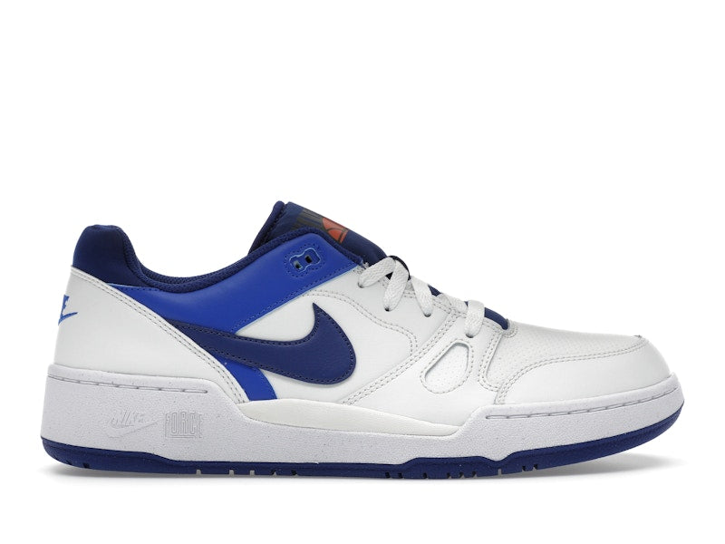 Nike Full Force Low Summit White Racer Blue Deep Royal Blue