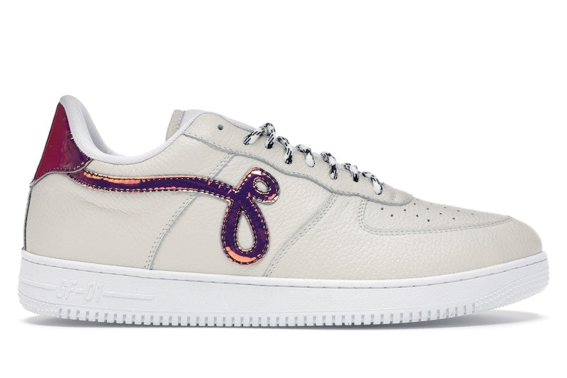 John Geiger GF-01 Off-White Pebbled Leather