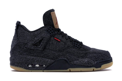 Jordan 4 Retro Levi's Black (Blank Tag)