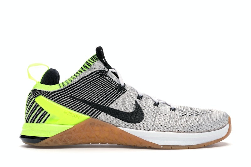 Nike Metcon DSX Flyknit 2 White Black Volt Gum