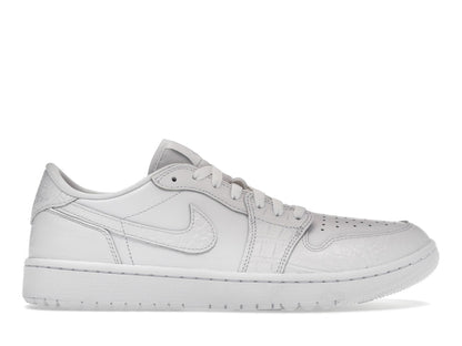 Jordan 1 Retro Low Golf White Croc