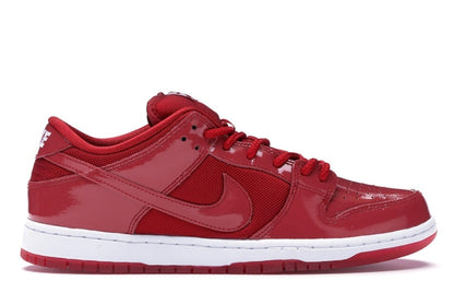Nike SB Dunk Low Red Patent Leather