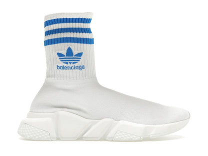 Balenciaga x adidas Speed Trainer White Blue