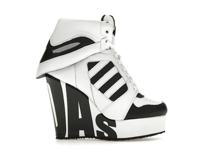 adidas JS Streetball Platform Jeremy Scott White Black (Women's)