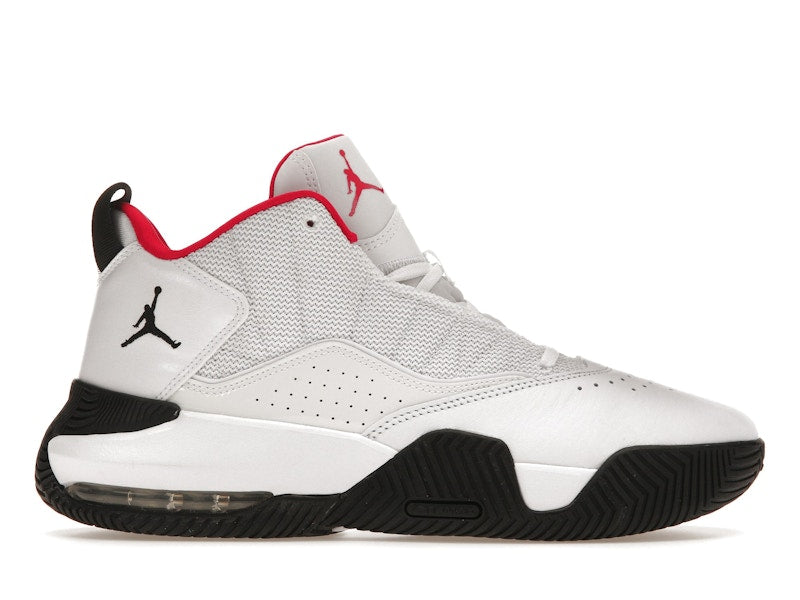 Jordan Stay Loyal White Red Black