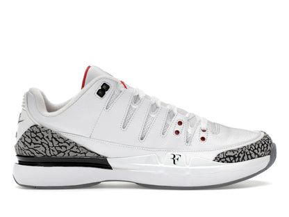 Nike Zoom Vapor AJ3 White Cement