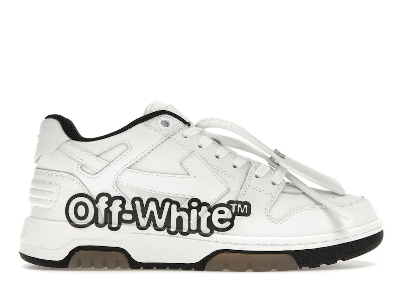 OFF-WHITE Out Of Office OOO Low Tops "Off-White" White Black