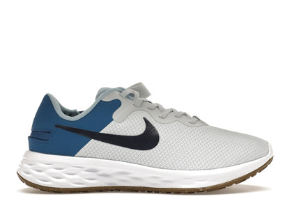 Nike Revolution 6 FlyEase Next Nature Pure Platinum Dark Marina Blue