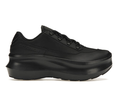 Salomon SR811 Leather Platform Comme des Garcons Black