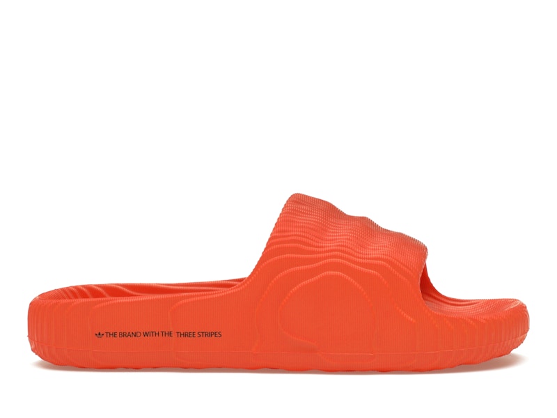 adidas Adilette 22 Slides Orange Core Black
