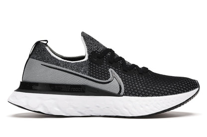 Nike React Infinity Run Flyknit Black White