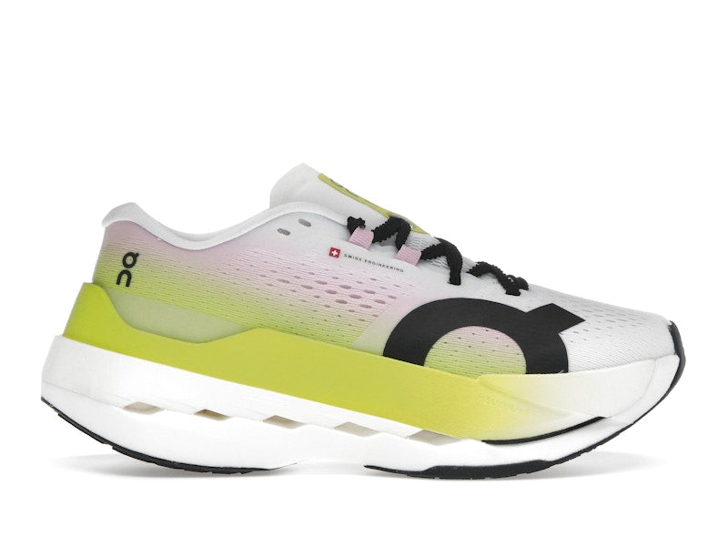 On Running Cloudboom Max Lime Raspberry