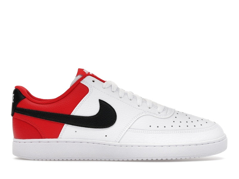 Nike Court Vision Low White Black University Red