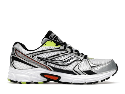 Saucony Grid Ride Millennium White Silver Lime Orange