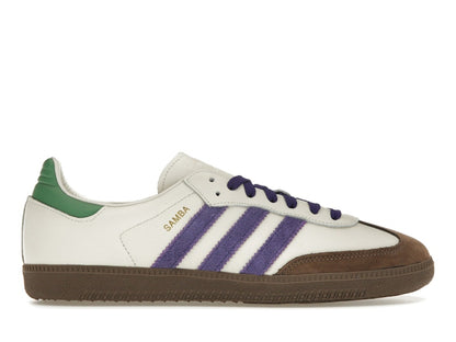 adidas Samba OG Off White Core Purple Green Brown (Women's)
