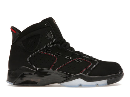 Jordan 6-17-23 Black White Red Contrast Stitching