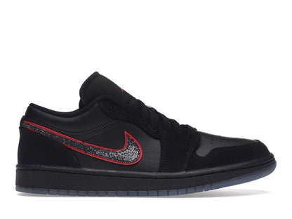 Jordan 1 Low Black Red Orbit
