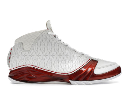 Jordan 23 White Varsity Red