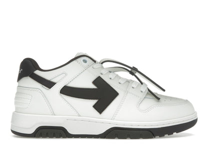 OFF-WHITE Out Of Office OOO Low Tops White Brown