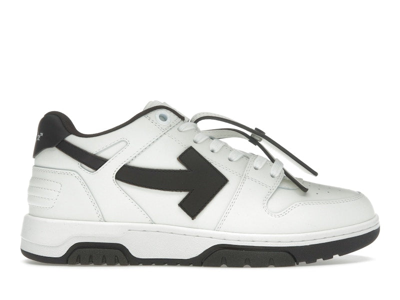OFF-WHITE Out Of Office OOO Low Tops White Brown