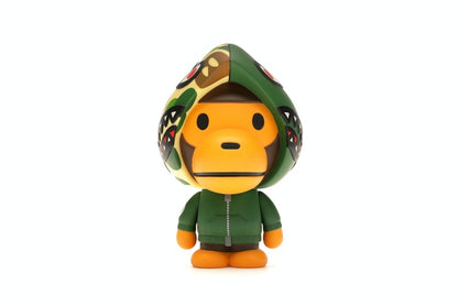 BAPE Baby Milo Shark Hoodie Vinyl Toy Green
