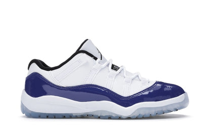 Jordan 11 Retro Low White Concord (PS)