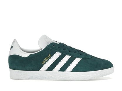 adidas Gazelle Mystery Green Cloud White Gold Metallic
