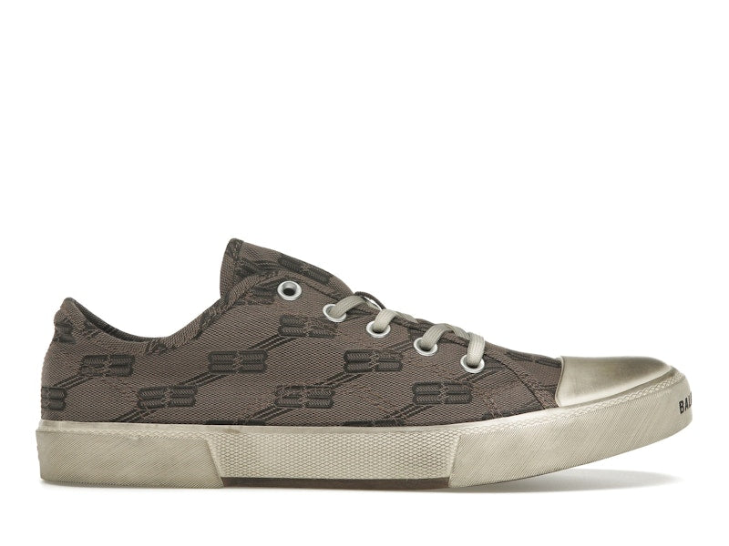 Balenciaga Paris Low 'BB Monogram Dark Mink Grey