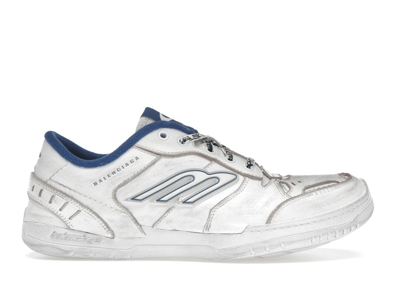 Balenciaga Hamptons Worn-Out White Dark Blue
