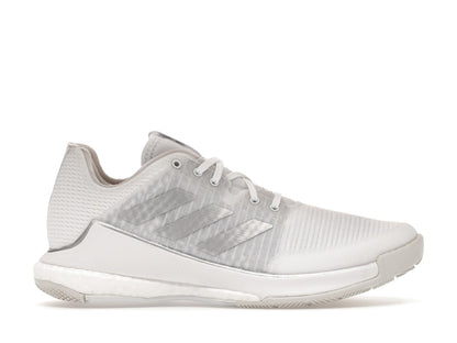 adidas Crazyflight Volleyball Cloud White Silver Metallic Grey One (Women's)