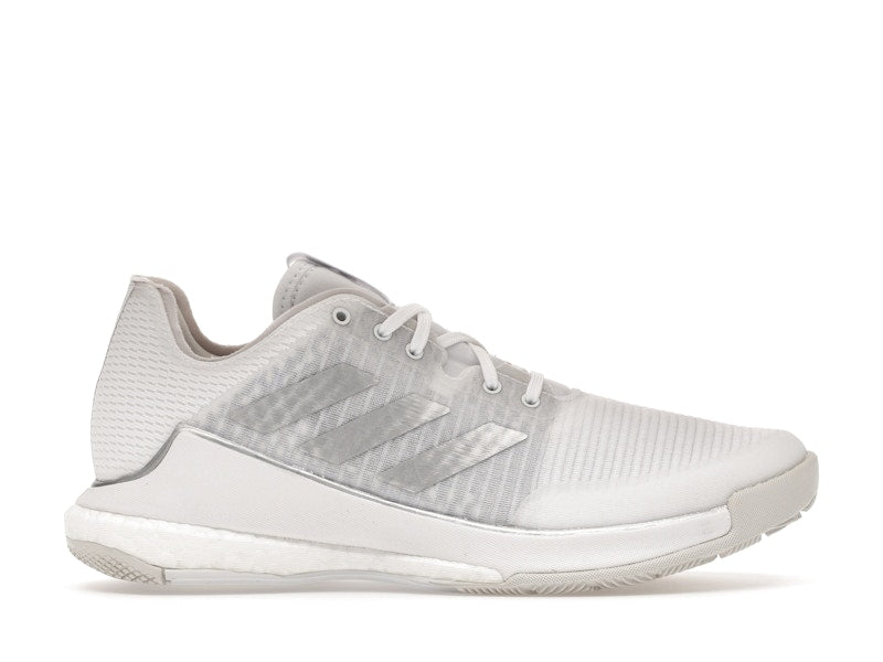 adidas Crazyflight Volleyball Cloud White Silver Metallic Grey One (Women's)
