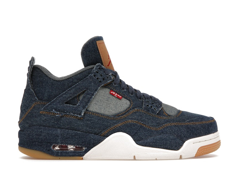 Jordan 4 Retro Levi's Denim (Tag with Levi's Logo)