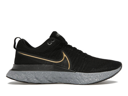 Nike React Infinity Run Flyknit 2 Black Gold
