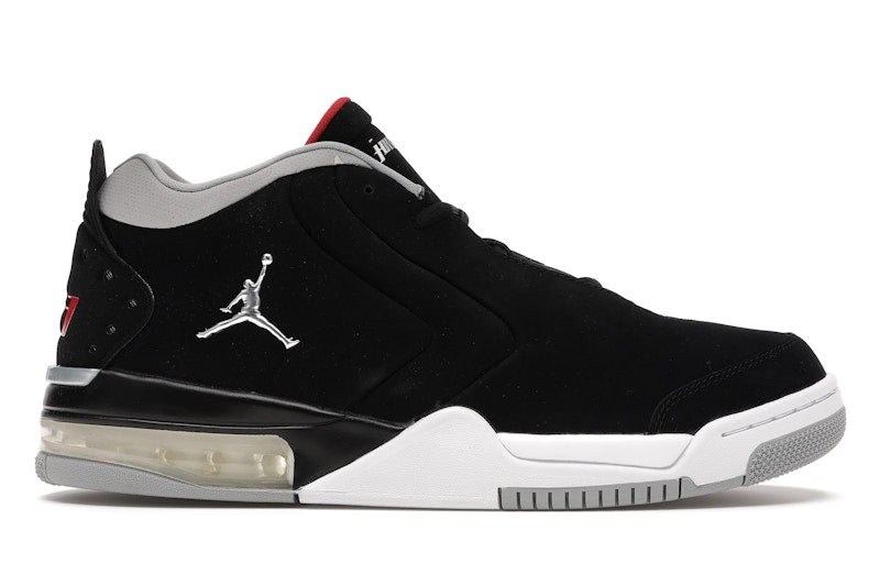 Jordan Big Fund Black Metallic Silver University Red