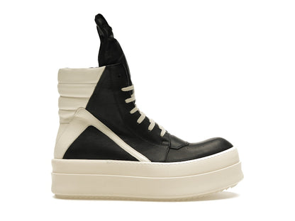Rick Owens Mega Bumper Geobasket Black Milk