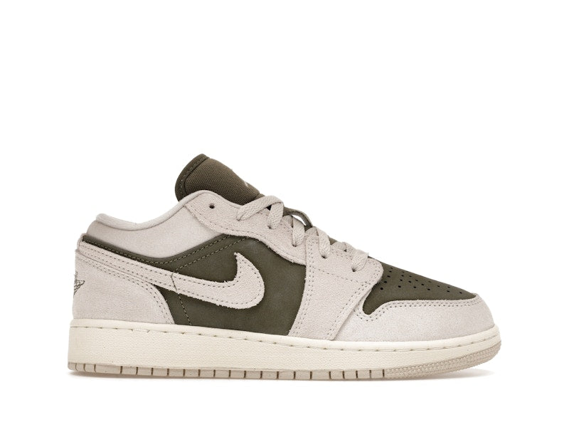 Jordan 1 Low SE Medium Olive Sail (GS)