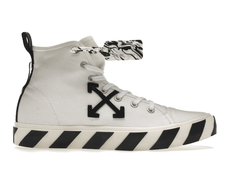 OFF-WHITE Vulcanized Mid Top White Black