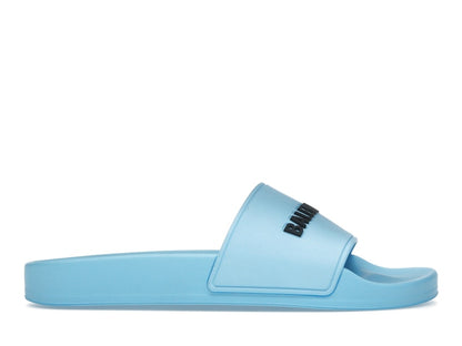 Balenciaga Pool Slide Blue Sky (Womens)