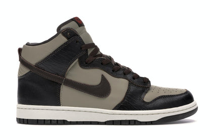 Nike Dunk High Khaki Baroque Brown