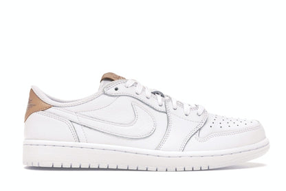 Jordan 1 Retro Low OG White Vachetta