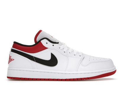 Jordan 1 Low White University Red Black