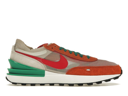 Nike Waffle One Burnt Sunrise Light Orewood Brown Malachite Mystic Hibiscus (Women's)